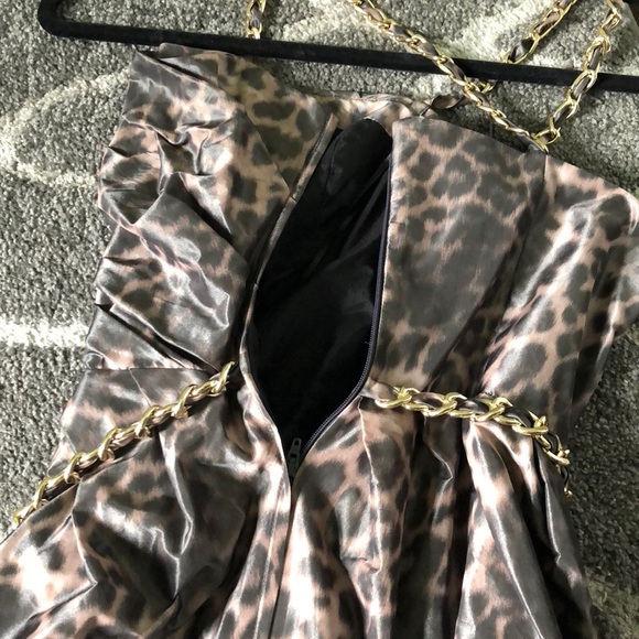 MOSCHINO cheapandchic leopard mini dress - Picture 5 of 8